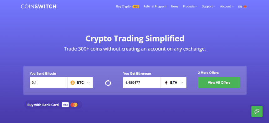 Coinswitchhomepage