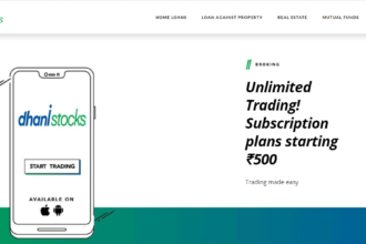 Screenshot from the Home page of Indiabulls shubhwebsite