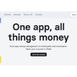 Screenshot from the Home page of the Revolut website