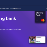 Screenshot from the Home page of Starling bank website