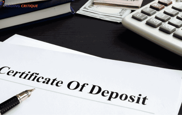 certificate of deposit