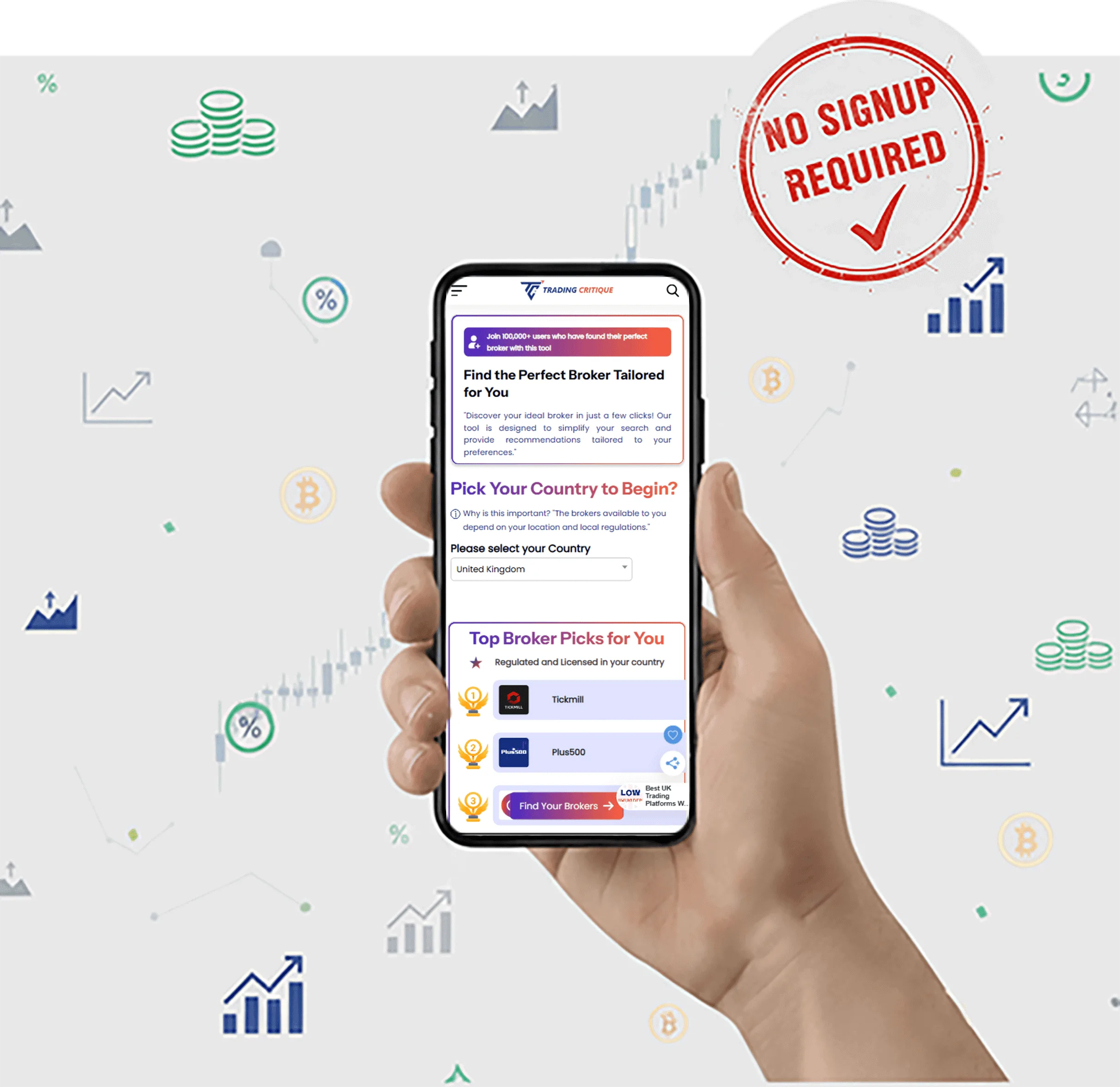 TC Broker Finder tool